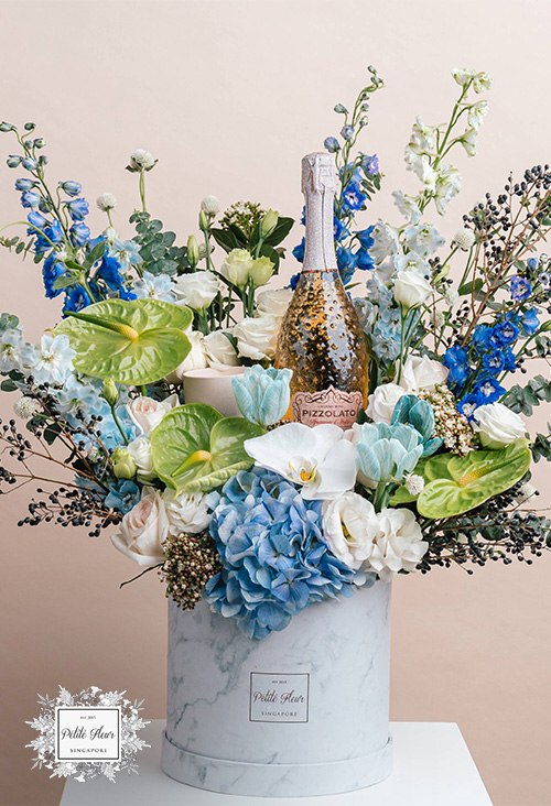 Consider a flower combination-flower bouquets singapore